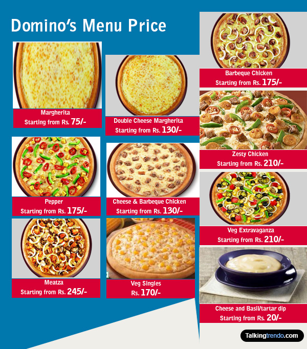 dominos toppings menu